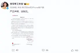 李雪琴方回应：法院见图片