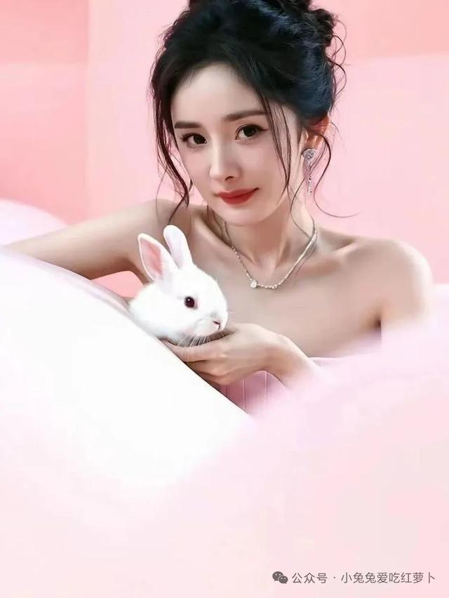 好羡慕大幂幂那只兔子啊