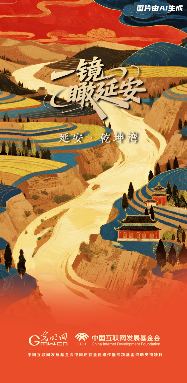【一镜瞰延安·AI海报】这些延安的文旅打卡点，你了解多少？