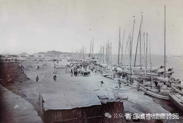 沧口海水浴场（第八海水浴场）的旧址，原来在这里！