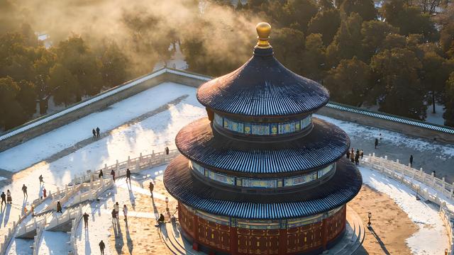 大美中国初冬行，京华冬韵，气象万千！