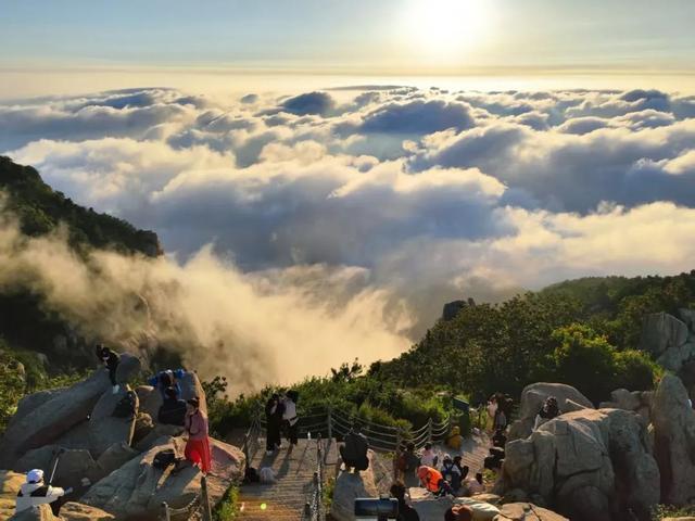 泰山日出云海：山巅的一场盛大晨光宴