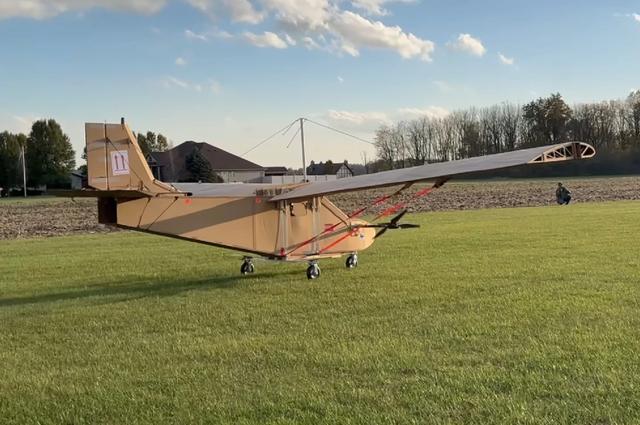 疯狂还是天才?这位发明家主用硬纸板造出了真能飞的载人飞机