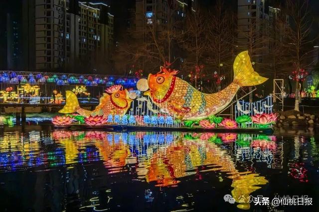 星河璀璨！来仙桃，游新春灯会！