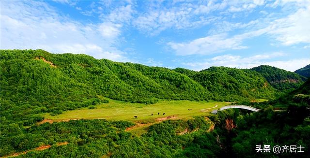甘肃渭源渭河源大景区