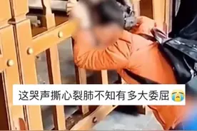 女子跪在开封府大堂痛哭不止，景区回应：是香客，看见包公比较感动，可能心里有委屈让她崩溃图片
