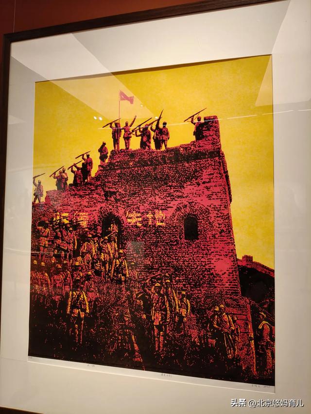 带孩子去中国美术馆参观“人民必胜”主题展，爱国主义教育太深刻
