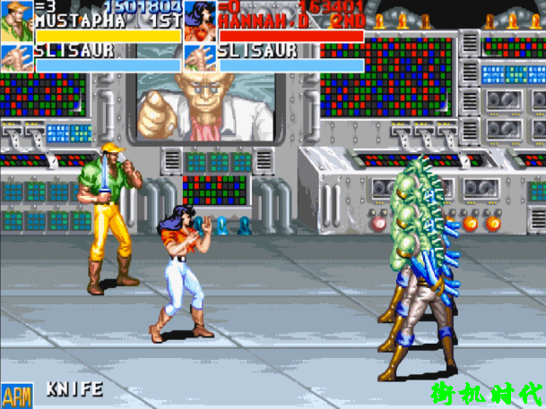 街机游戏中那些超变态的BOSS，多少玩家被“排队”