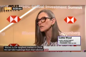 木头姐增持百度，坚定看好百度AI和无人驾驶双引擎战略价值图片