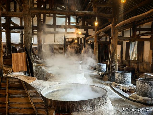 一天收入500多两银子，世界第一口1000米的深井，现还在产手工盐