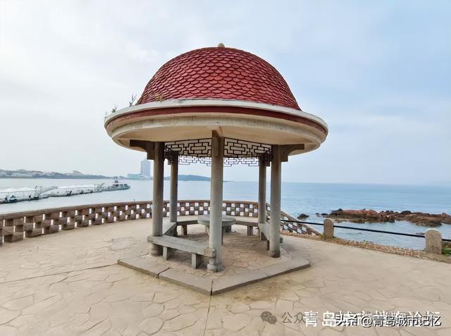 鲁迅公园，三座观景凉亭原来历史悠久