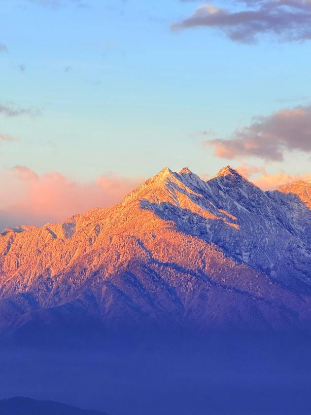 在雅安！！这么美的雪景我当然狠狠宣传啊啊啊！！