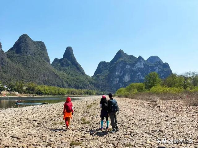 徒步漓江精华段——阳堤大桥头-兴坪古镇