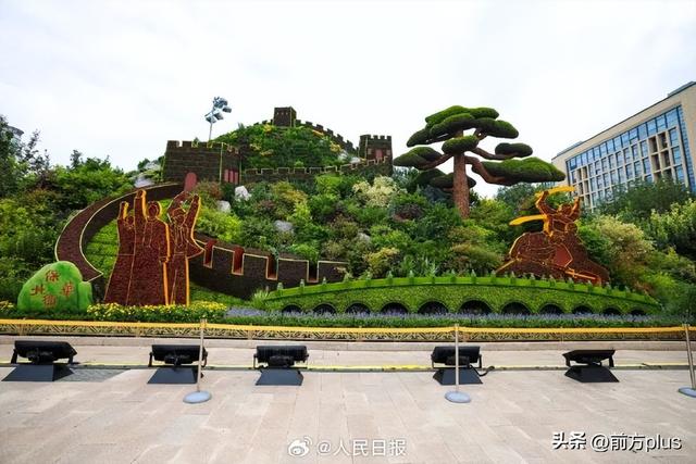 长安街沿线的主题花坛，你打卡了吗？