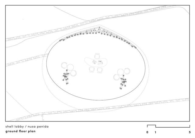 巴厘岛度假村上新！以魔鬼鱼为灵感的竹构建筑漂浮海天之间