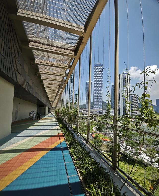 深圳这家商场竟然修建了一条环形观海绿道，海景太美了