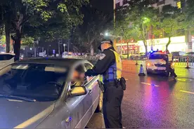 琼中交警组织精干警力异地用警，全覆盖开展交通安全整治图片