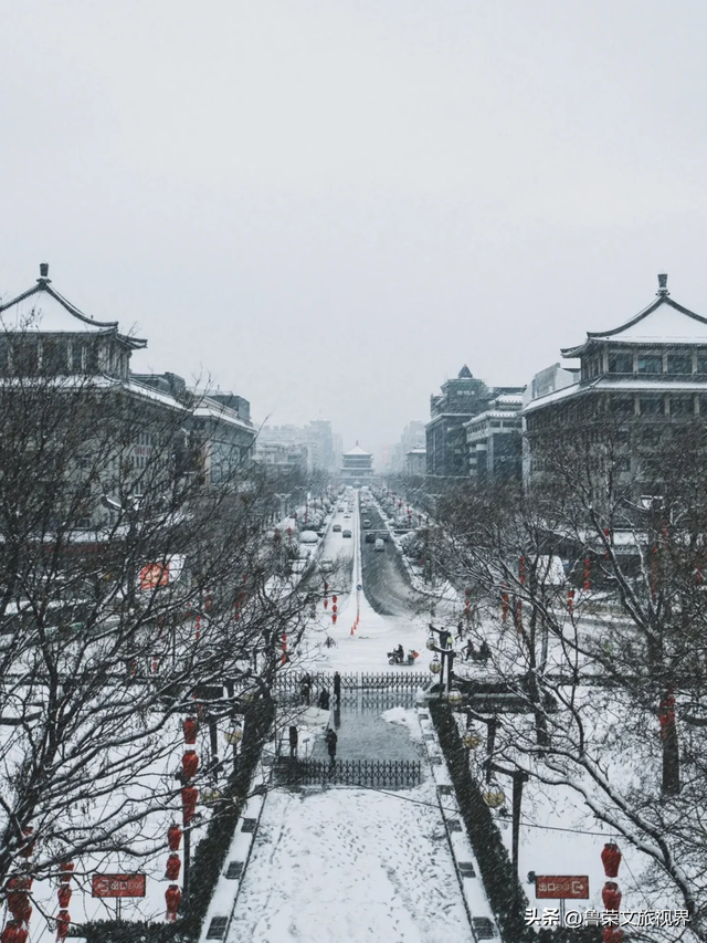 2025第一场雪赴长安：西安变回长安的素白之约