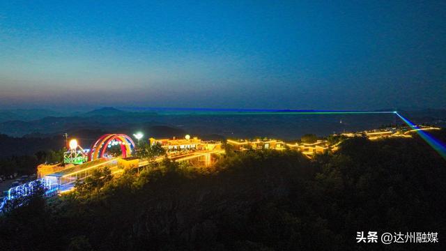 清凉度夏！宣汉新打造君塘镇南紫山星空露营基地