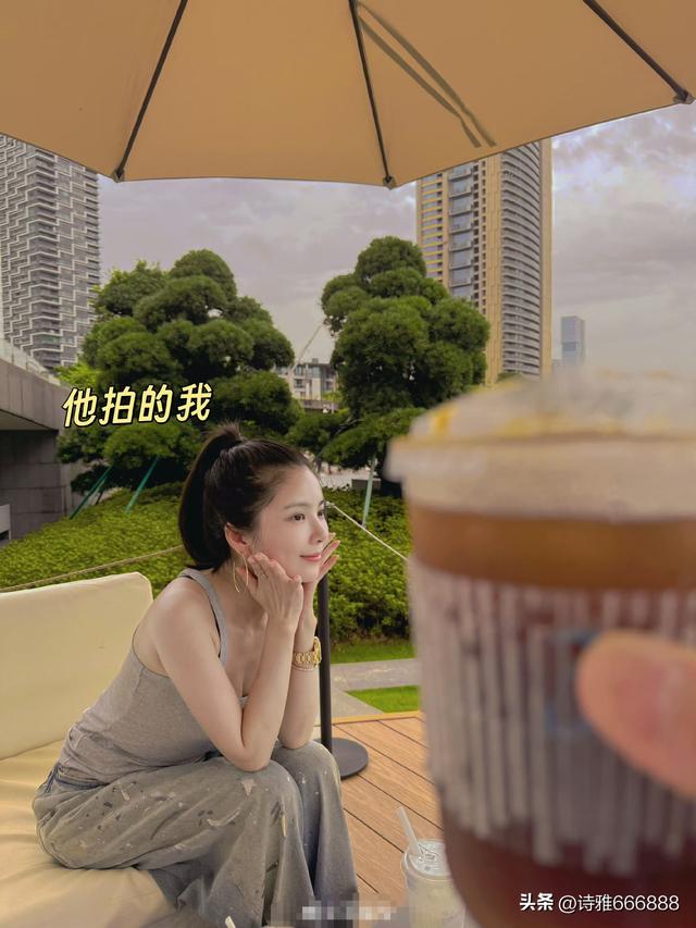 王灿高调晒照庆祝和杜淳相识9年，互为对方拍照，胖10斤美如少女