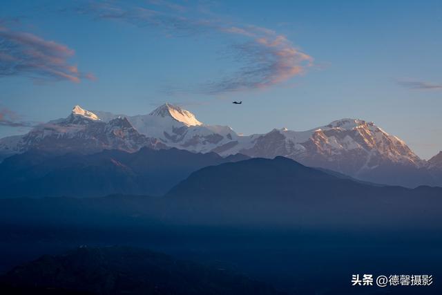 尼泊尔摄影之旅（13）——博克拉观喜马拉雅山日出