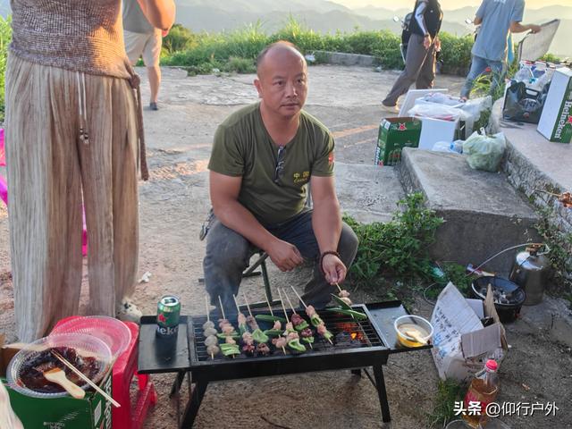 饶平朱湖顶露营