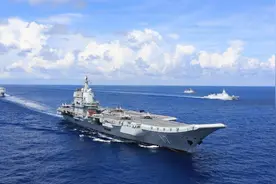 美日韩三国重兵东海集结，中国航母从海南消失，为了统一不会再忍图片