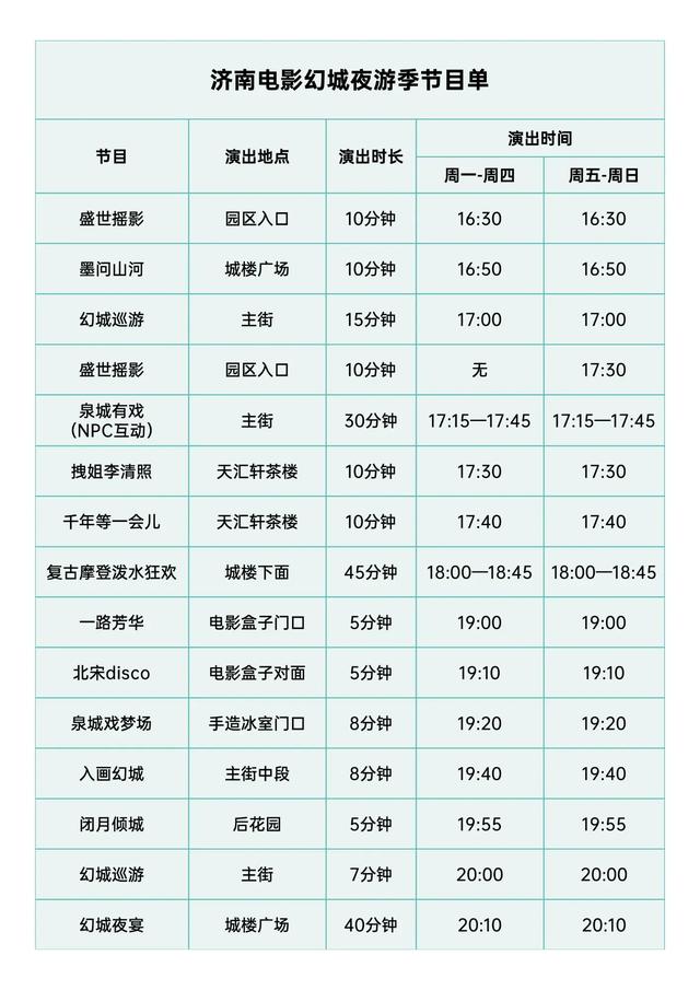 济南电影幻城又上新!“大济南”背后是十二场非遗国潮大戏