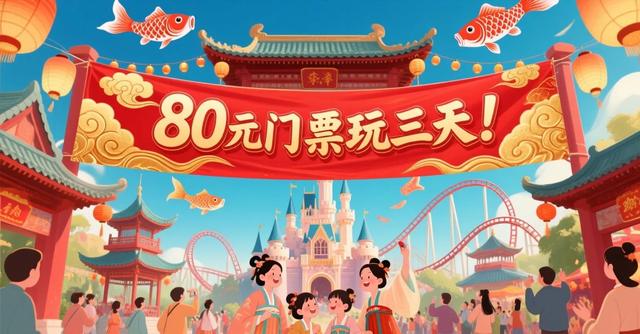 80元门票玩三天!中式迪士尼爆火