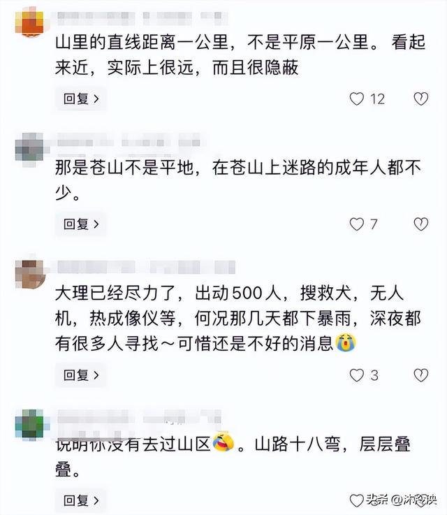 苍山自闭男孩遇难！离走失点一公里，知情人发声，难怪迟迟找不到