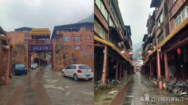 四川夹在峡谷中的县城，最窄处仅百米，藏着两个世界级“国宝”！