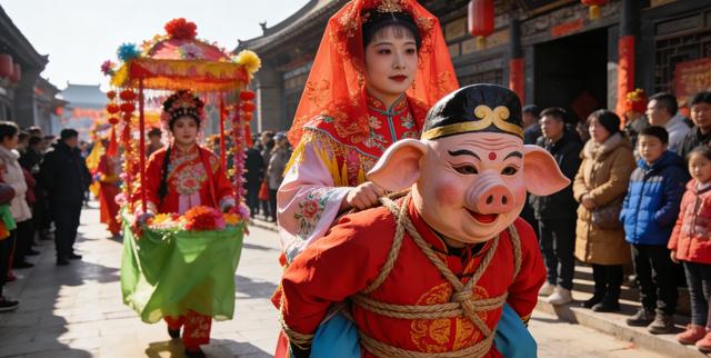 平遥城里过大年，社火红火惹人醉！这才是丙午马年该有的样子