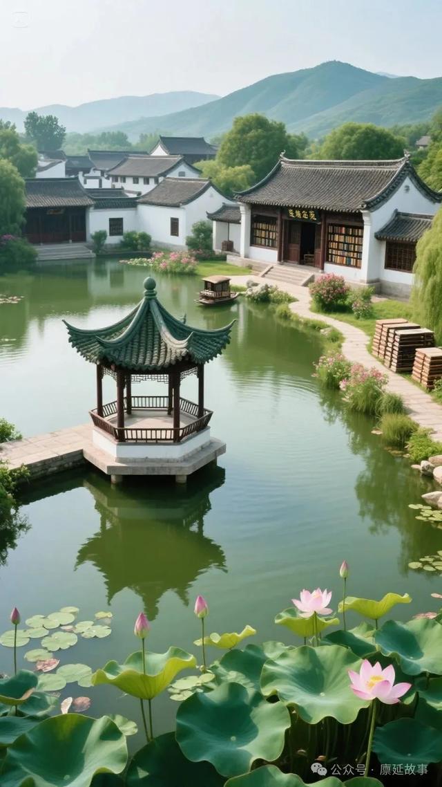 明代延津十六景之AI复原图