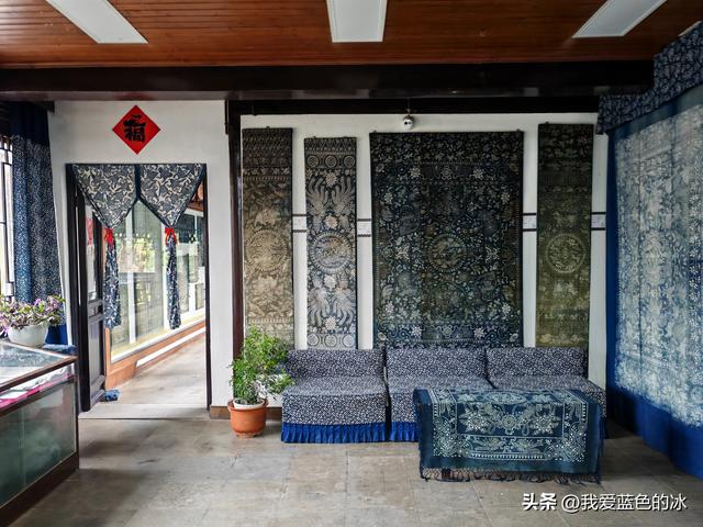 蓝印花布！在南通处处可见，它是这座城市的历史文化印记