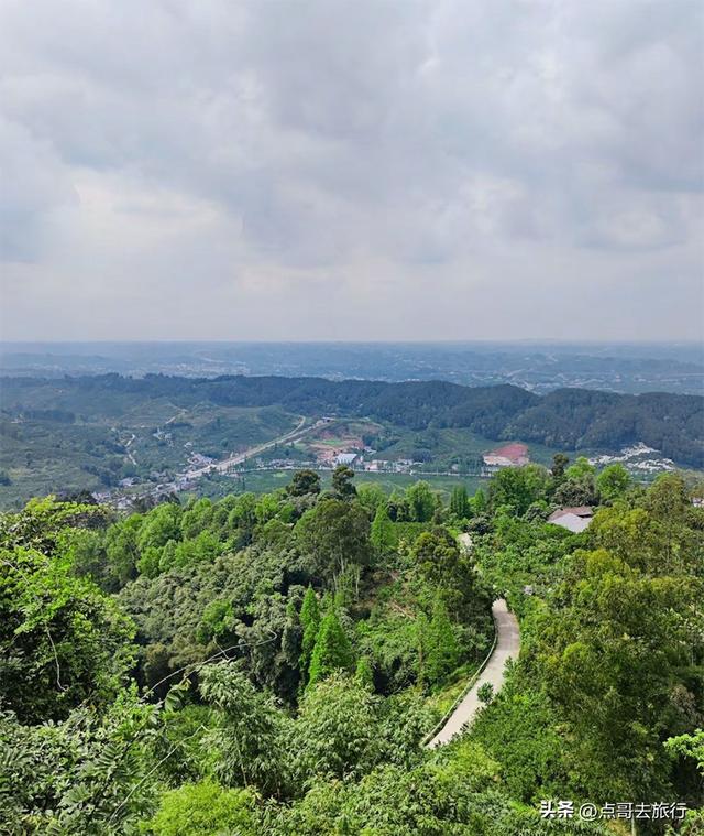 成都蒲江爆红徒步路线，观景台可观四姑娘山和贡嘎雪山，全部免费