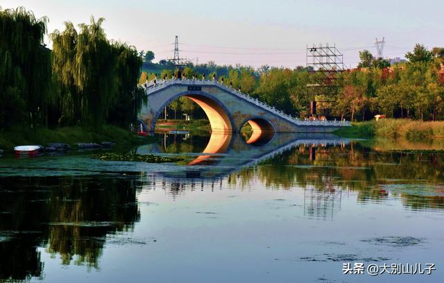 贾鲁河秋景如画
