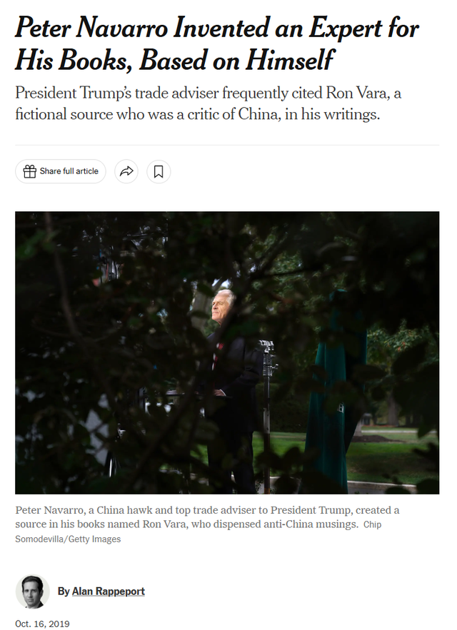 特朗普关税战的五个操盘手