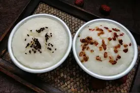 1碗大米1盒牛奶，3克酵母2勺糖，零失败做大米糕，不黏牙不回缩图片