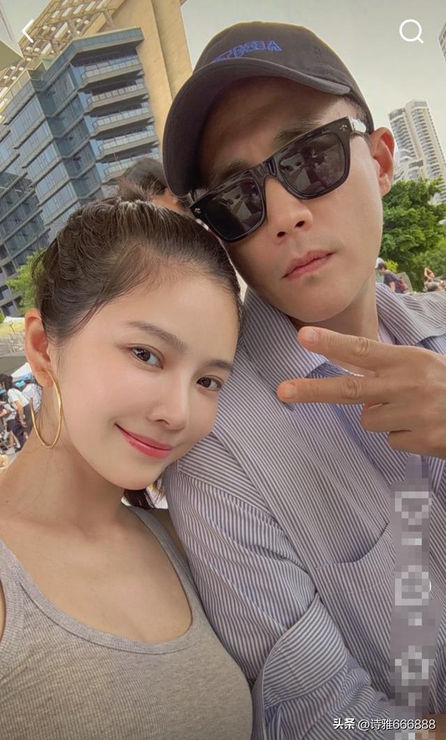 王灿高调晒照庆祝和杜淳相识9年，互为对方拍照，胖10斤美如少女
