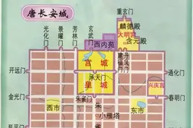 唐长安城是大哥，唐洛阳城是小弟，时来竟荣宠，运去化废墟图片