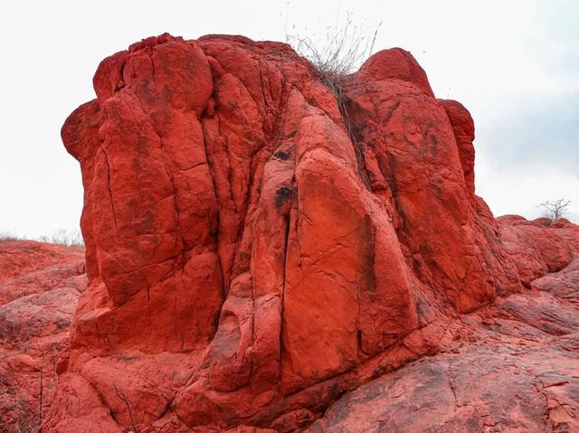 明光这片红石滩，美到让相机发烫