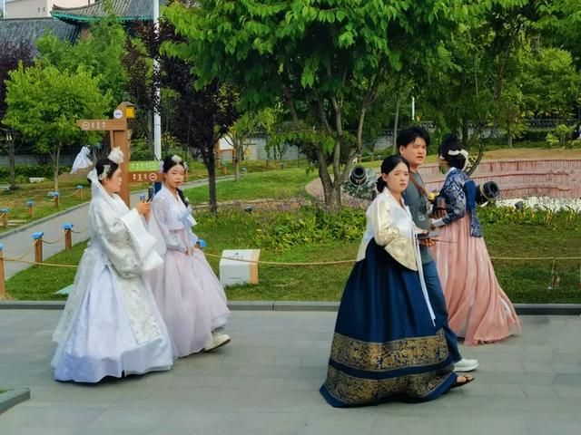 延吉市的中国朝鲜族民俗园
