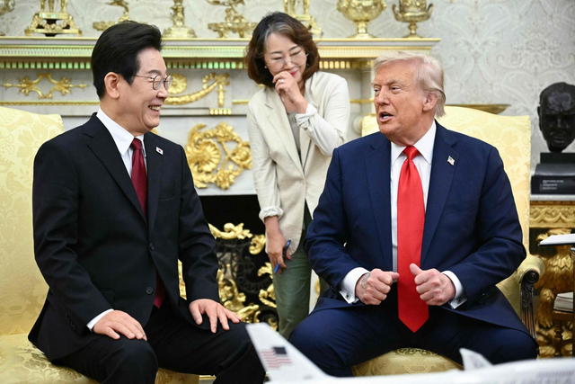 等不到邀请，特朗普想拉上李在明，一起去中国，还找了个离谱借口