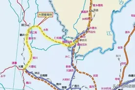 已有大丽铁路，大攀铁路为何走丽江，形成大丽攀铁路的“丽江弯”图片