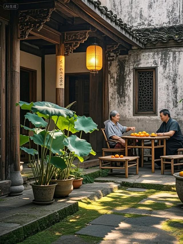 夏日炎炎，一方小院，人间清欢