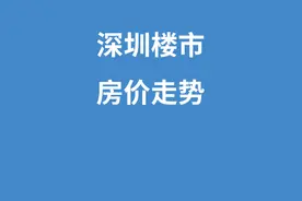 深圳房价，也顶不住了图片