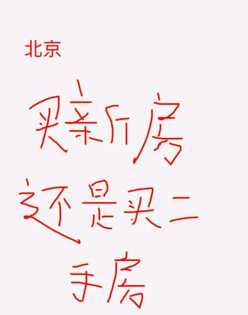 买二手房还新房我?这3个因素你必须知道!