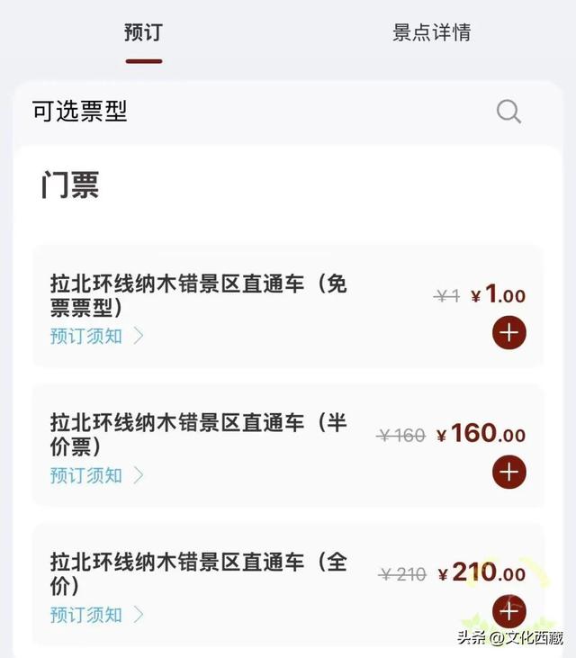 游客注意！纳木措景区有氧直通车来了！