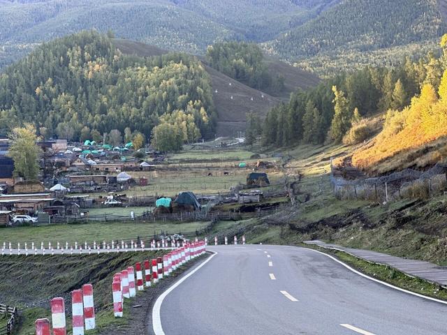 五彩斑斓喀纳斯