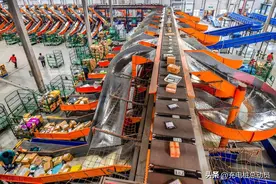 深度体验快递分拣中心分拣员工作（一）图片